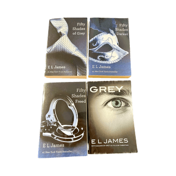 Fifty Shades kirjasarja 4 kpl