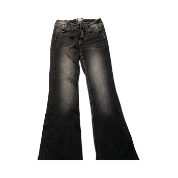 mustat leveälahkeiset farkut