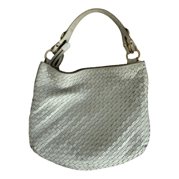 Le Tanneur Woven Hobo Bag