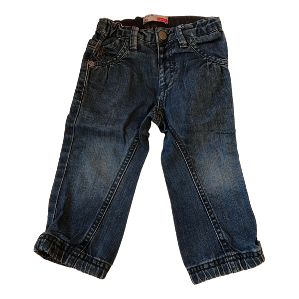 Blå denimjeans