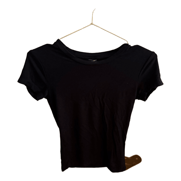 Sort t-shirt