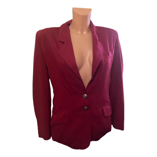 River Island bordo spalvos švarkas