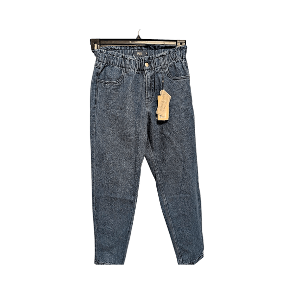Blue denim jeans