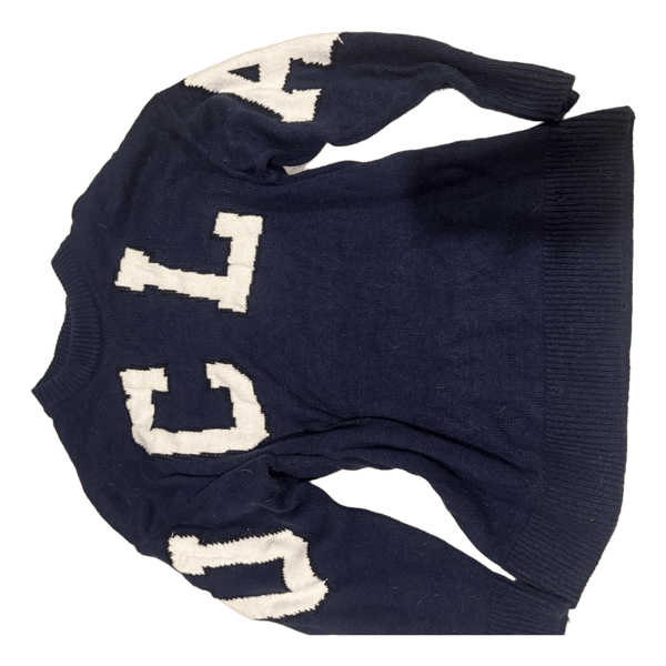 Navy UCLA knit jumper