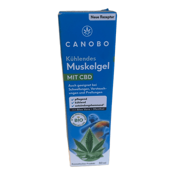 Canobo kühlendes Muskelgel