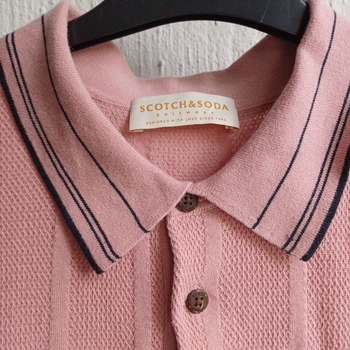 Scotch & Soda knitted polo L