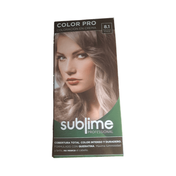 Hiusväri pakkaus: Blondi sävytys Ash Blonde 8.1