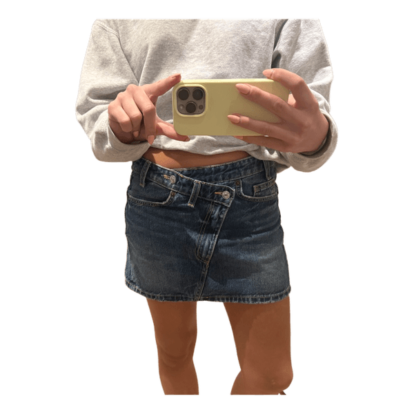 Zara denim nederdel