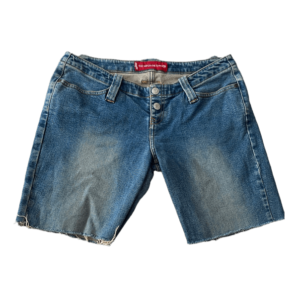Vintage Levi’s super low-stretch denim shorts