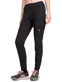 Black W Run Trail Slim Pants