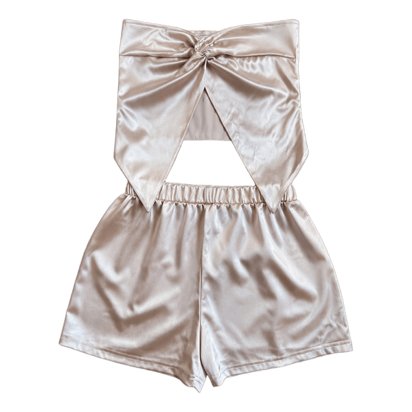 Satin two piece set
