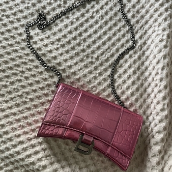 Balenciaga Hourglass wallet on chain