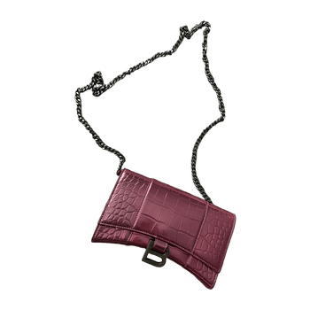 Balenciaga Hourglass wallet on chain