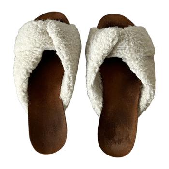 Flattered sandals