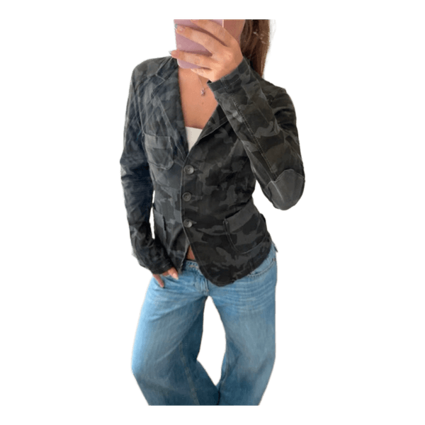 Camouflage blazer