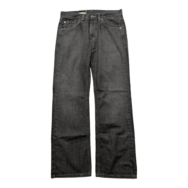 Black cotton jeans