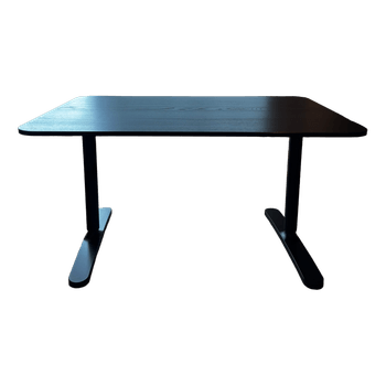 IKEA säädettävä työpöytä musta