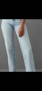 Lyseblå jeans