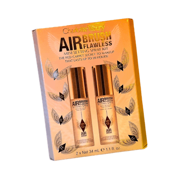 charlotte tilbury airbrush flawless finish setting spray kit