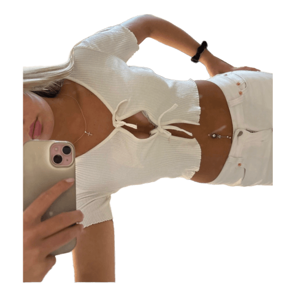 Söt croppad t-shirt