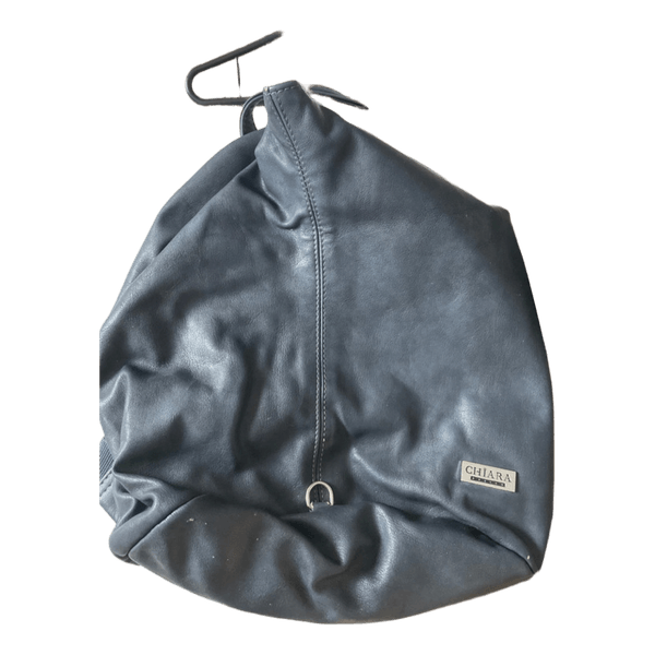 Black Chiara leather backpack