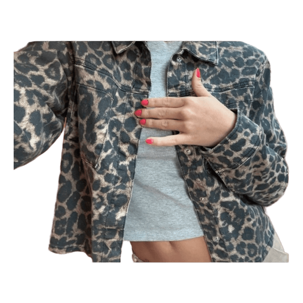Jjxx leopard skjorte