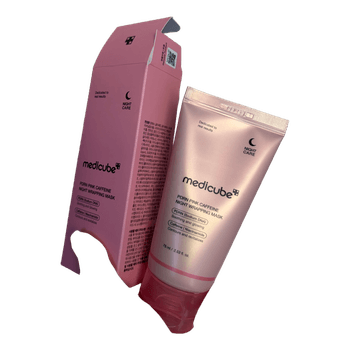 Medicube PDRN Pink caffeine night wrapping mask