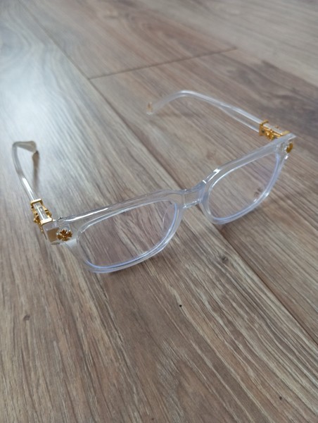 Chrome Hearts skaidrūs akiniai