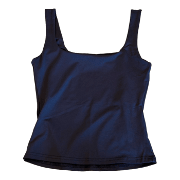 Navy blue tank top