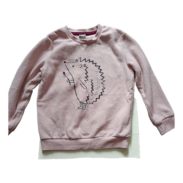 Pink hedgehog sweatshirt