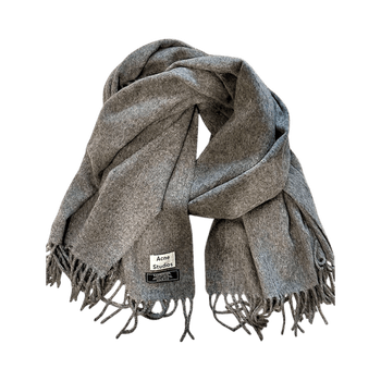 Acne Studios Harmaa villahuivi