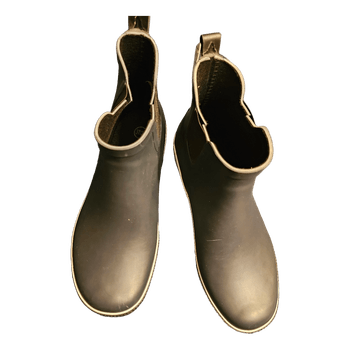 Sorte FeetYa Chelsea style gummistøvler