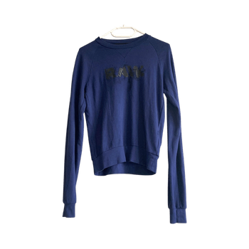 G-Star Raw women’s navy sweater XS, straight fit, RAW logo