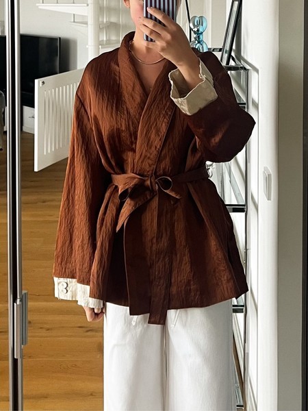 Zara Limited Edition jacquard kimono