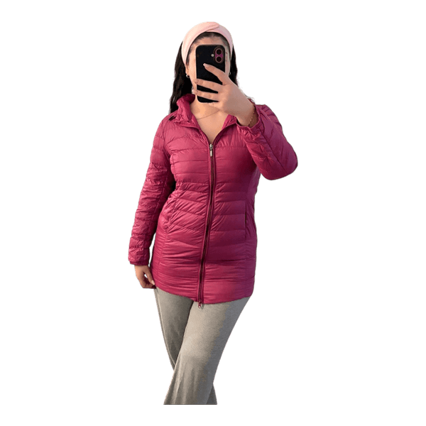 Pinkki untuvatakki