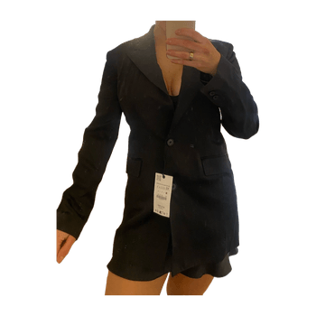 Zara black blazer XS 34 new with tags RRP 215€