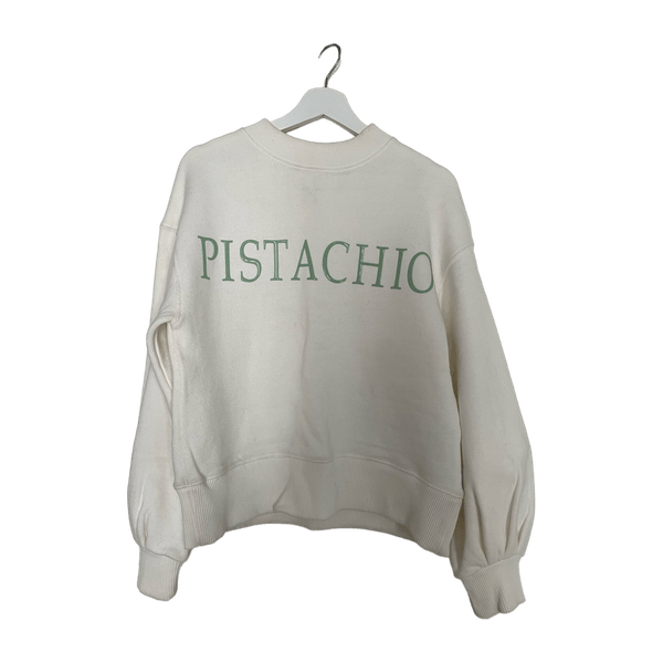 H&M White Pistachio Sweater