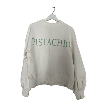 H&M White Pistachio Sweater