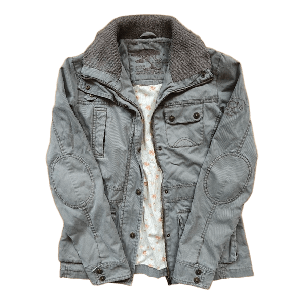 Grey utility jacket