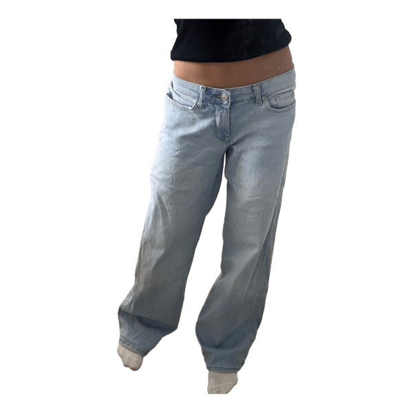 Lyseblå jeans