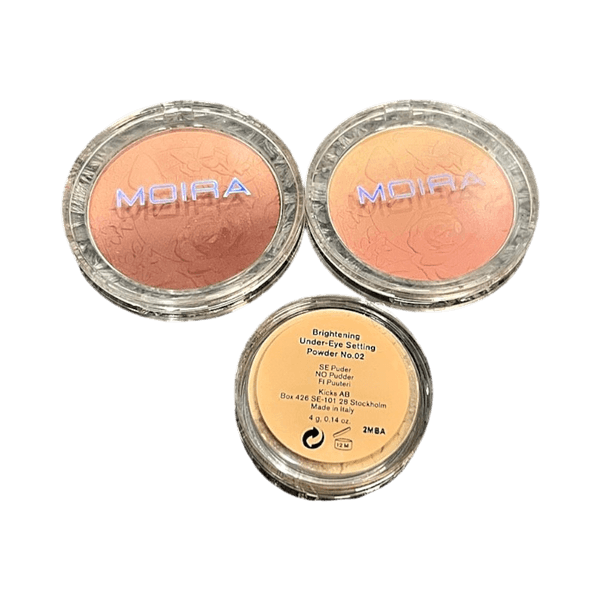 Moira Signature Ombre Blushers ja under eye powder