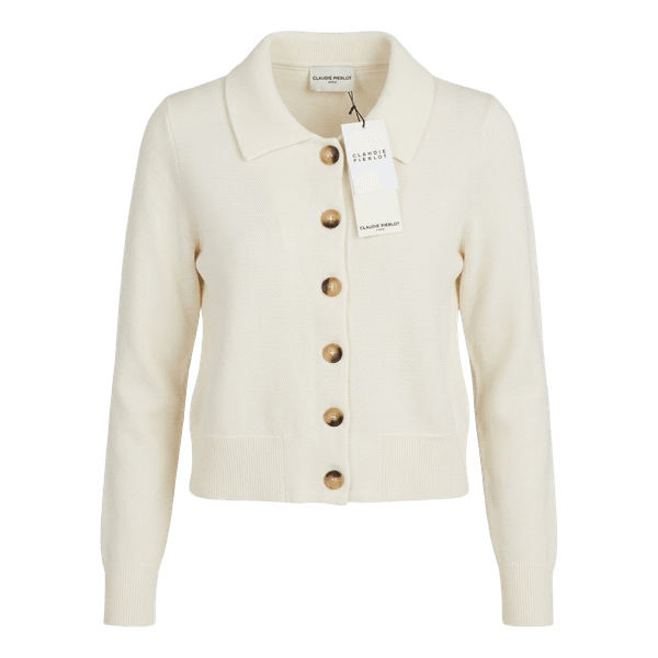 Claudie Pierlot white cardigan