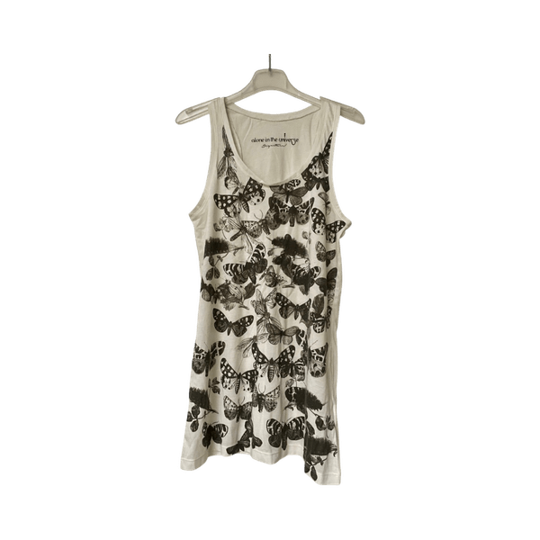 Butterfly print tank top