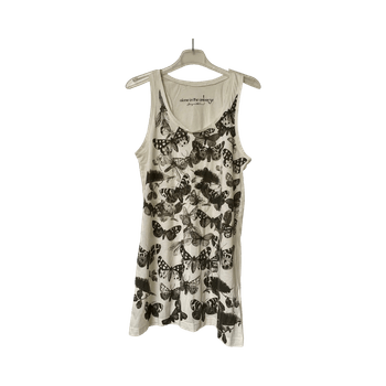Butterfly print tank top