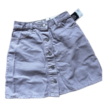 Nee lilac denim skirt