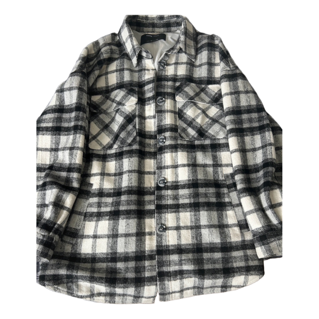 Sinsay plaid shirt jacket