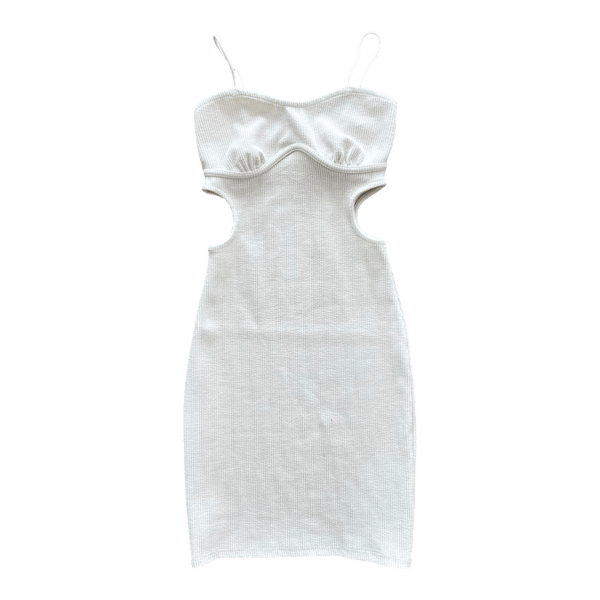 Valkoinen minimekko