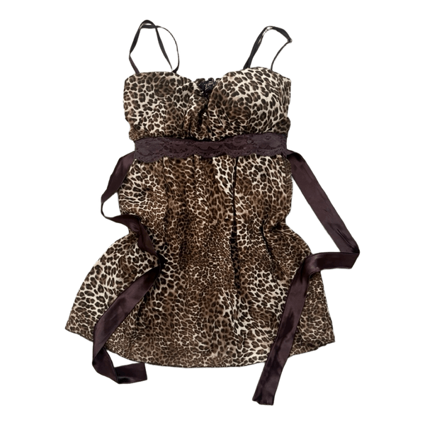 Leopard print dress