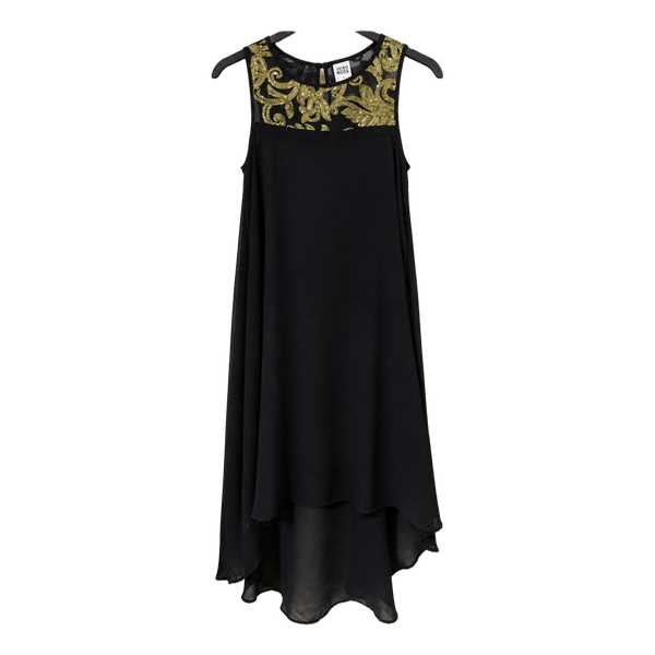 Vero Moda black embellished dress