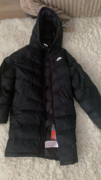 Nike black puffer jacket